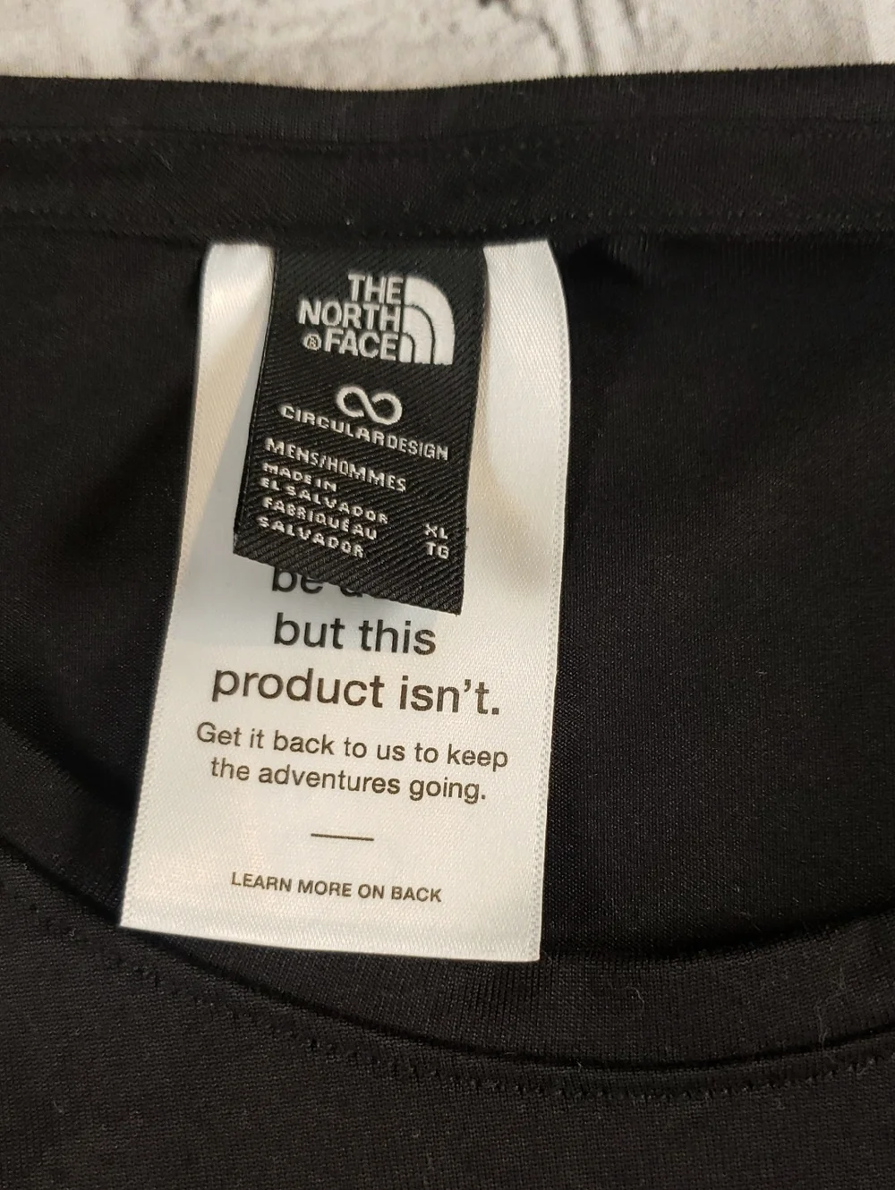 The North Face Men’s Black Logo Crew Neck Shirt